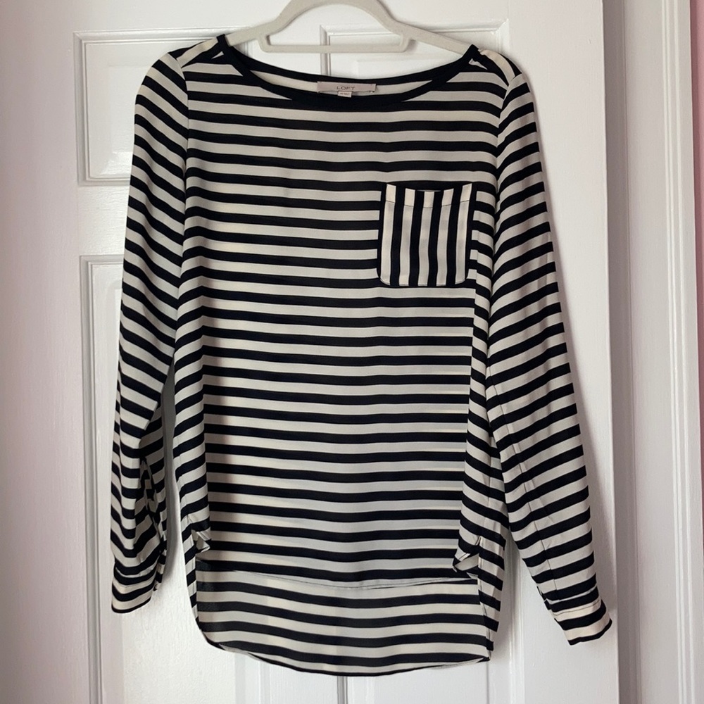 Black Striped Tunic